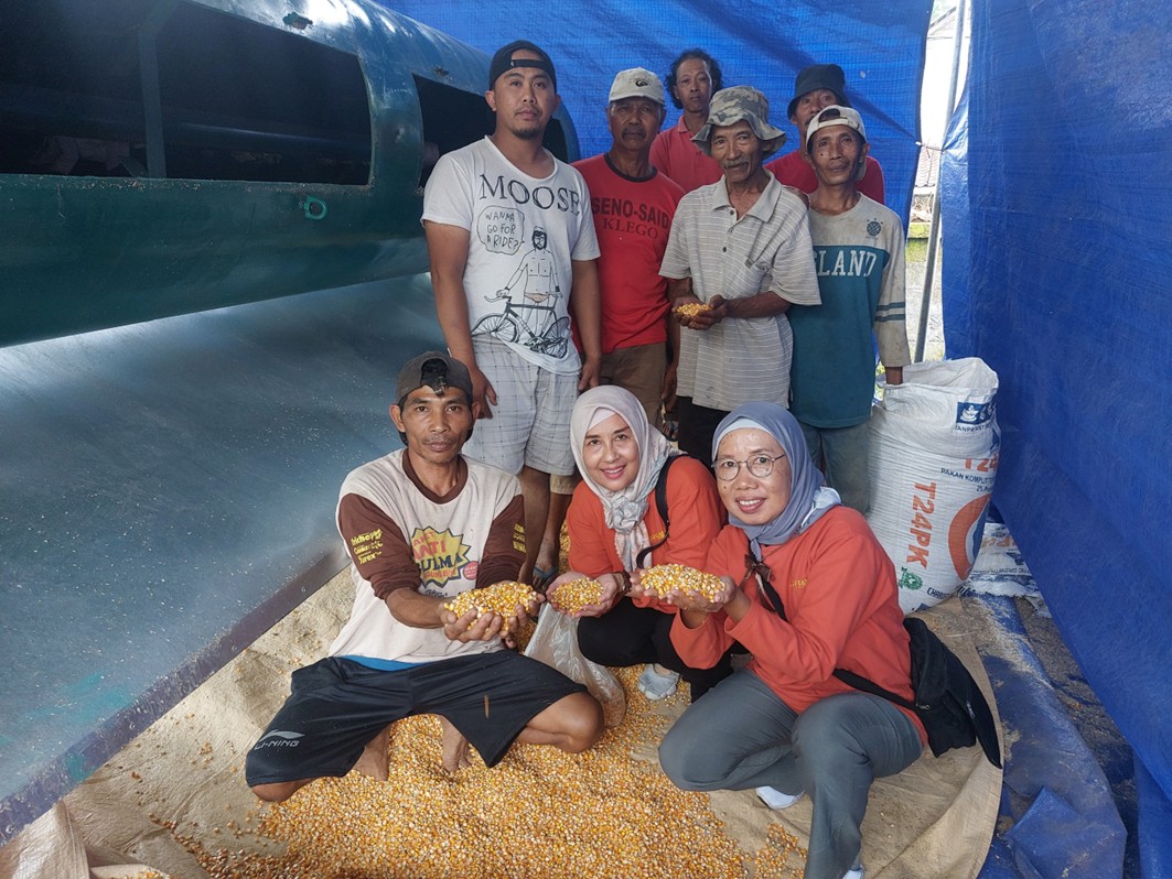 PEMANFATAN MESIN PENGERING JAGUNG UNTUK PENINGKATAN KUALITAS DAN PRODUKTIVITAS DI DESA NGENDEN AMPEL BOYOLALI