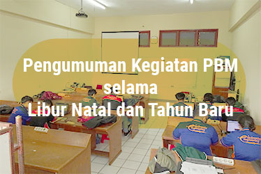 Pengumuman Kegiatan Kuliah Selama Libur Natal dan Tahun Baru